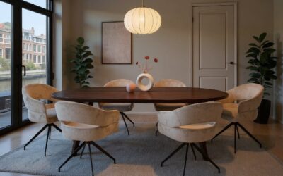Beige eetkamerstoelen voor een tijdloze en sfeervolle eethoek